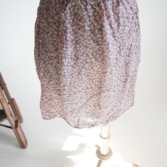 Abound Floral Pattern Mini Dress Size S - Picture 2 of 6